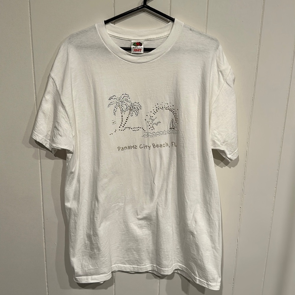 Vintage Bedazzled Panama City Beach Florida T-Shirt